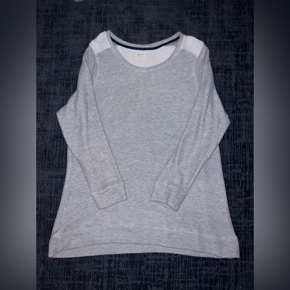 Women’s Scoop Neck Carlisle Long Grey Sweater